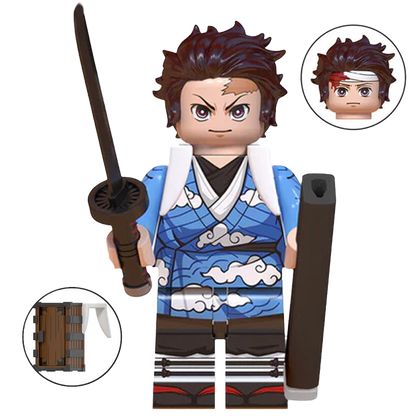 "TANJIRO" Demon Slayer Brick Figure