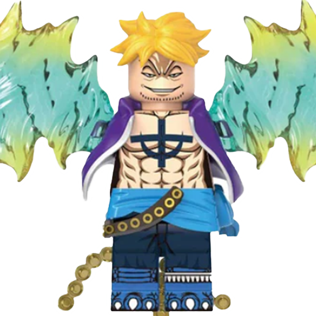 "MARCO" One Piece Brick Figure
