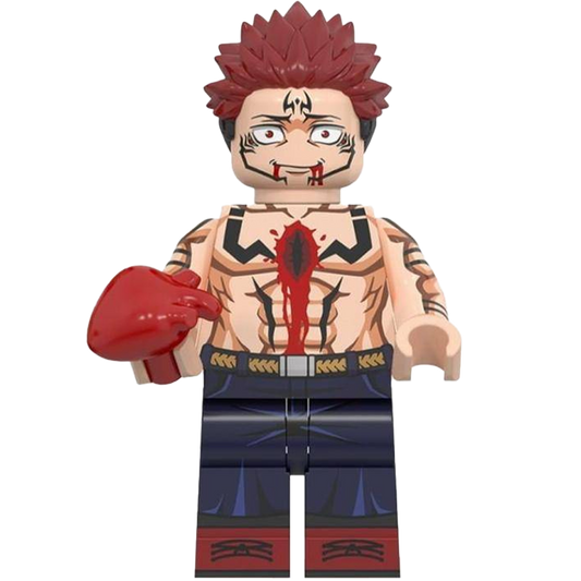 "SUKUNA AND ITADORI" Jujutsu Kaisen Brick Figure