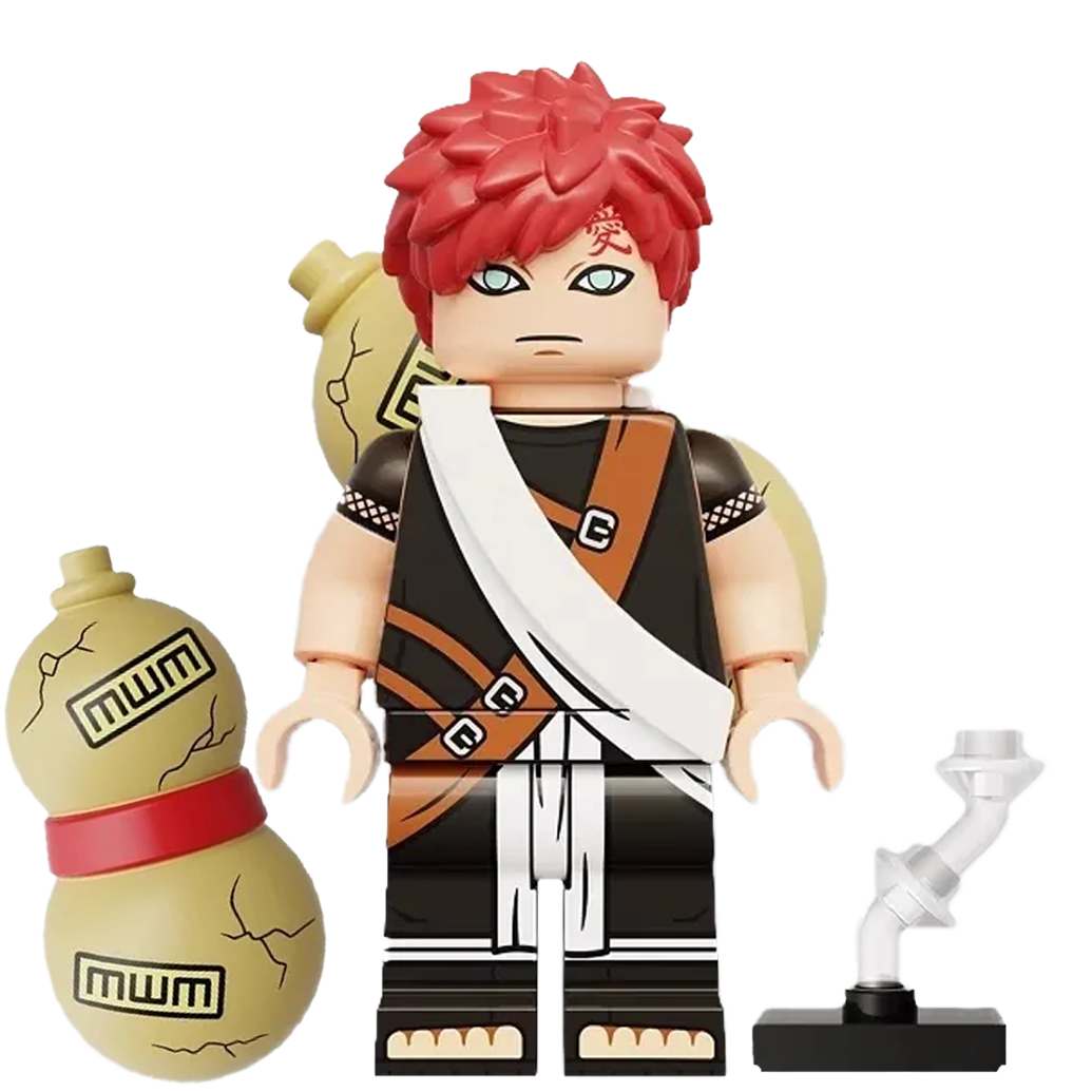 "GAARA" Naruto Brick Figure