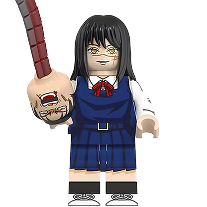 "ASA MITAKA" Chainsaw Man Brick Figure