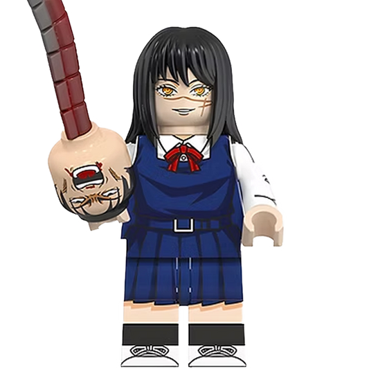 "ASA MITAKA" Chainsaw Man Brick Figure