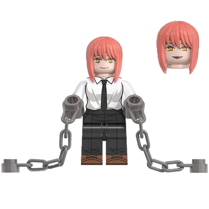 "MAKIMA" Chainsaw Man Brick Figure
