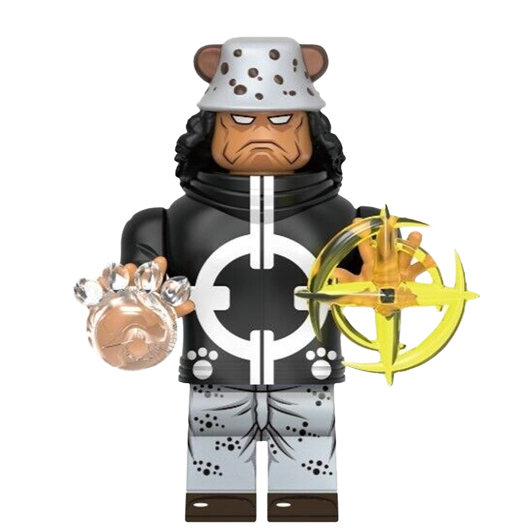 "BARTHOLMEW KUMA" One Piece Brick Figure