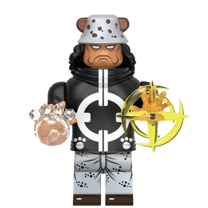 "BARTHOLMEW KUMA" One Piece Brick Figure