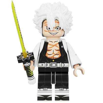 "SANEMI SHINAZUGAWA" Demon Slayer Brick Figure