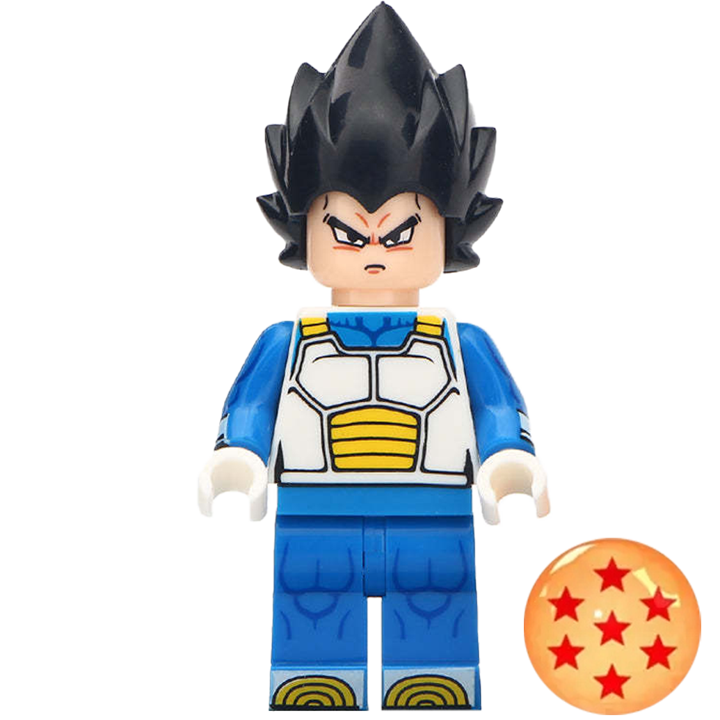 "VEGETA" Dragon Ball Z Brick Figure