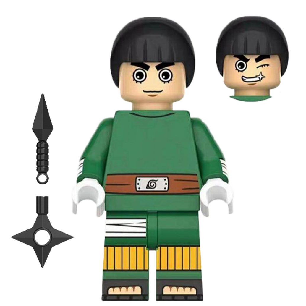 "ROCK LEE" Naruto Brick Figure