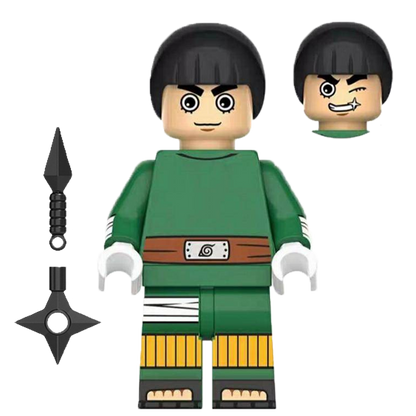 "ROCK LEE" Naruto Brick Figure