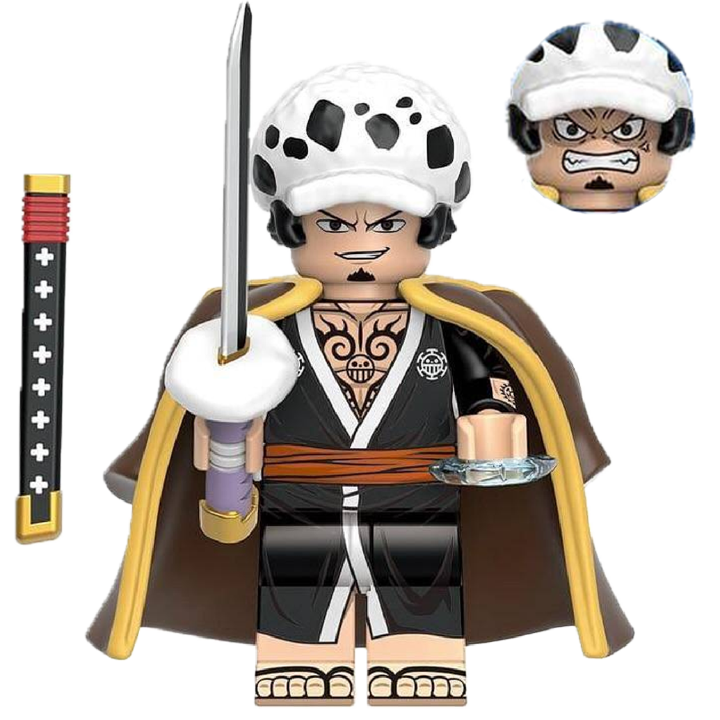 "TRAFALGAR LAW" One Piece Brick Figure