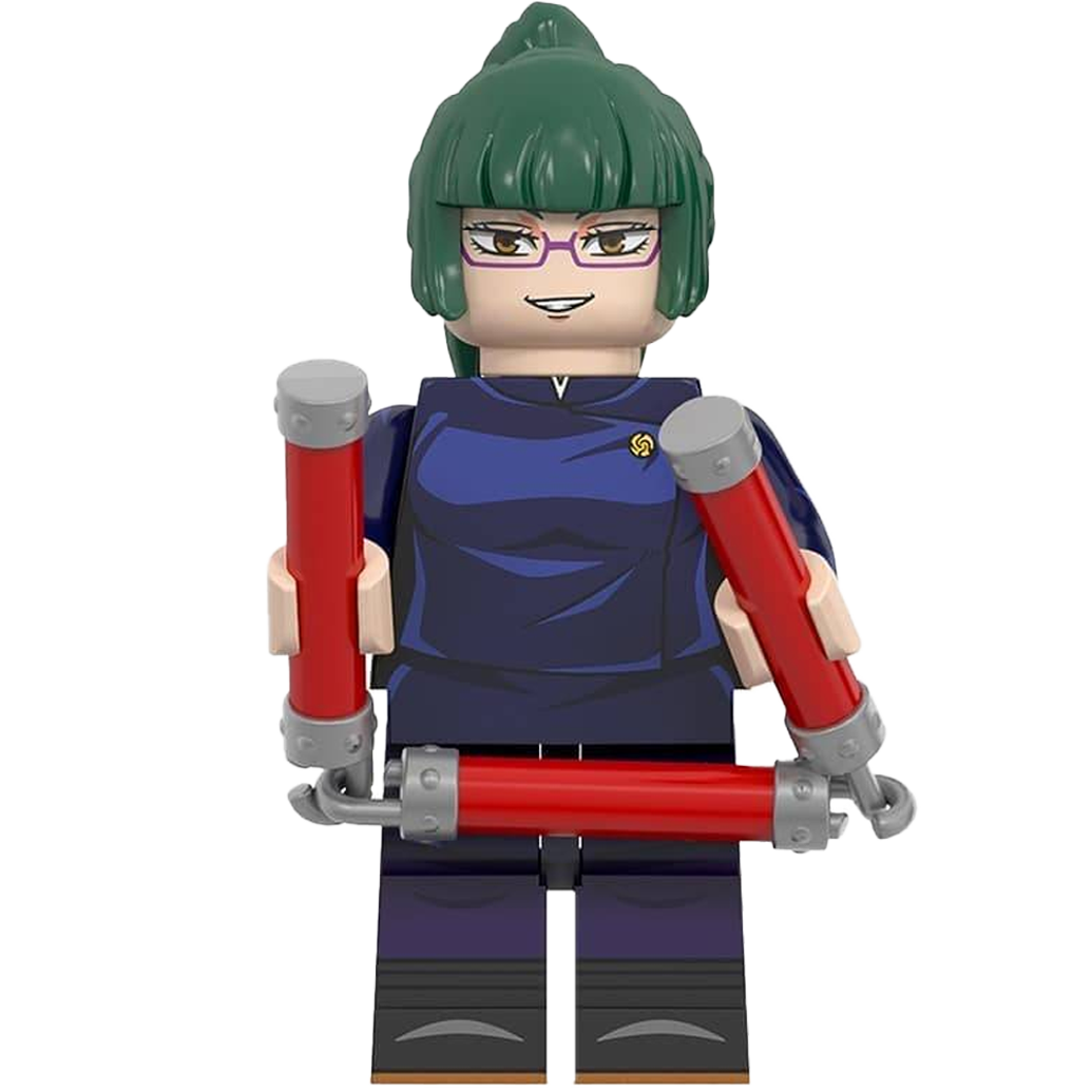 "MAKI ZENIN" Jujutsu Kaisen Brick Figure