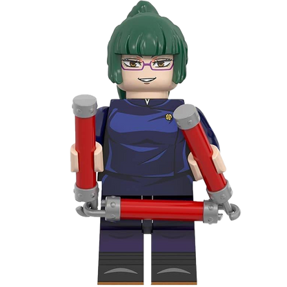 "MAKI ZENIN" Jujutsu Kaisen Brick Figure