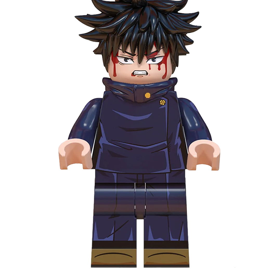 "MEGUMI FUSHIGURO" Jujutsu Kaisen Brick Figure