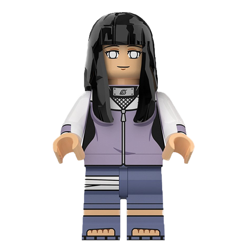 "HINATA HYUGA" Naruto Brick Figure