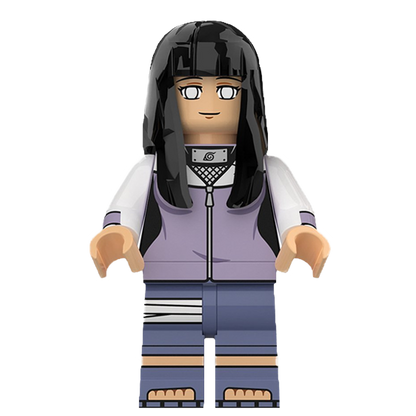 "HINATA HYUGA" Naruto Brick Figure