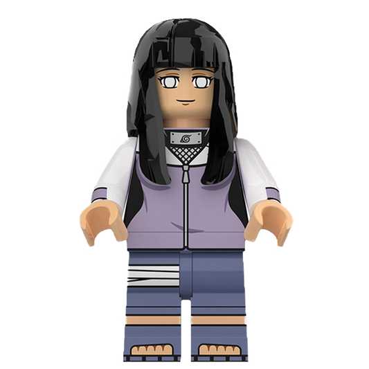 "HINATA HYUGA" Naruto Brick Figure