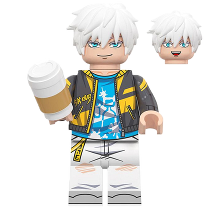 "SENSEI GOJO" Jujutsu Kaisen Brick Figure