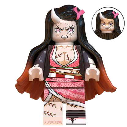 "NEZUKO" Demon Slayer Brick Figure