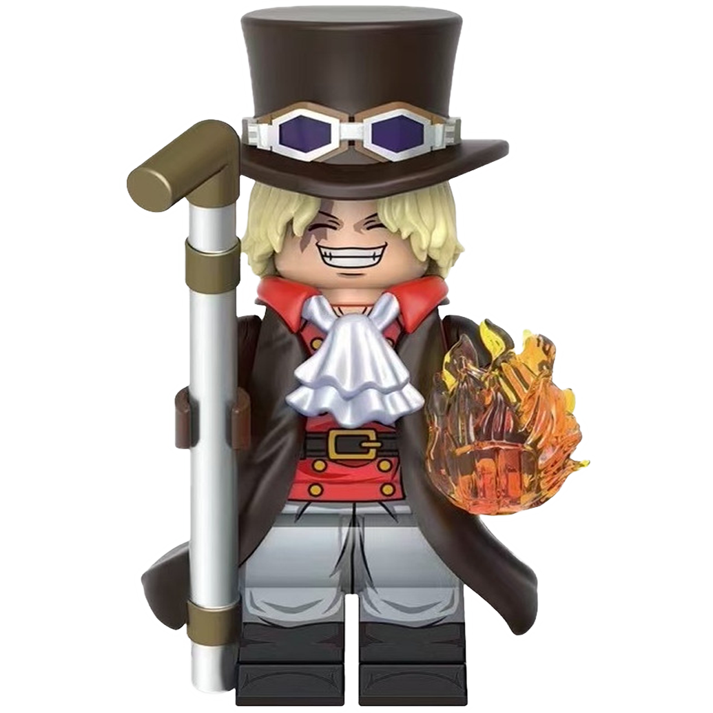 "BRONZE SABO" One Piece Brick Figure