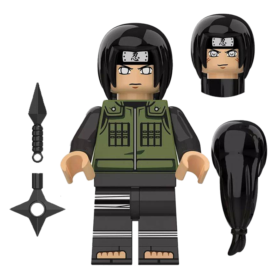 "NEJI HYUGA" Naruto Brick Figure
