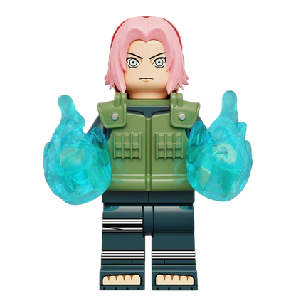 "SAKURA" Naruto Brick Figure