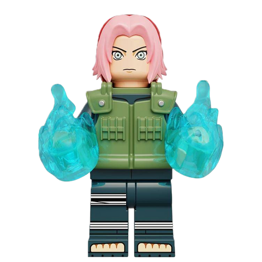 "SAKURA" Naruto Brick Figure