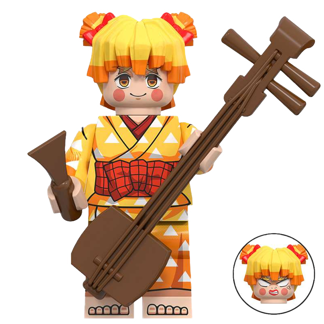 "ZENITSU AGATSUMA" Demon Slayer Brick Figure