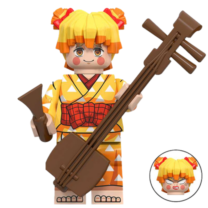 "ZENITSU AGATSUMA" Demon Slayer Brick Figure