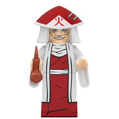 "HOKAGE HIRUZEN SARUTOBI" Naruto Brick Figure