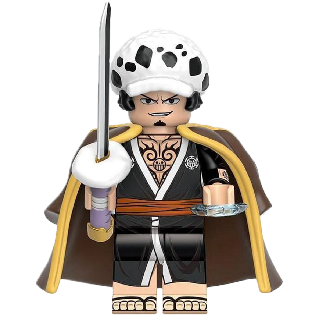 "TRAFALGAR LAW" One Piece Brick Figure