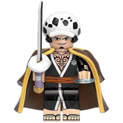 "TRAFALGAR LAW" One Piece Brick Figure