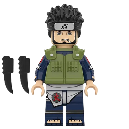 "ASUMA" Naruto Brick Figure