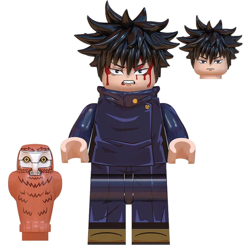 "MEGUMI FUSHIGURO" Jujutsu Kaisen Brick Figure