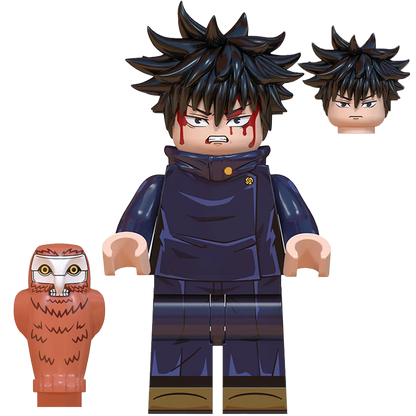 "MEGUMI FUSHIGURO" Jujutsu Kaisen Brick Figure