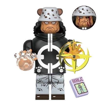 "BARTHOLMEW KUMA" One Piece Brick Figure