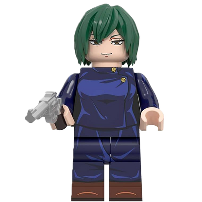 "MAI ZENIN" Jujutsu Kaisen Brick Figure