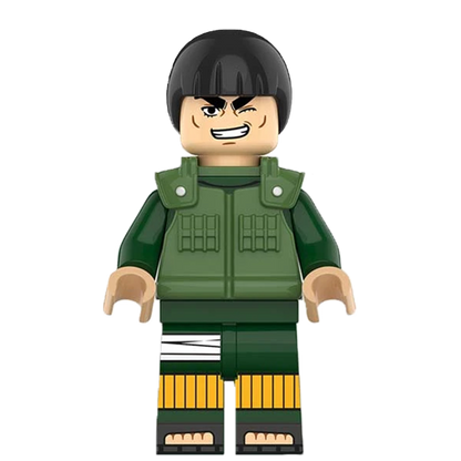 "MIGHT GUY" Naruto Brick Figure