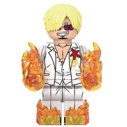 "SANJI" One Piece Brick Figure