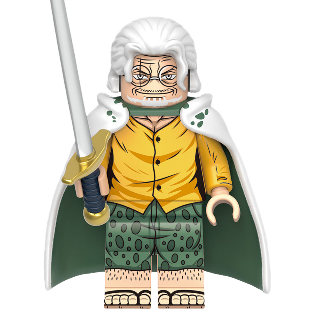 "SILVERS RAYLEIGH" One Piece Brick Figure