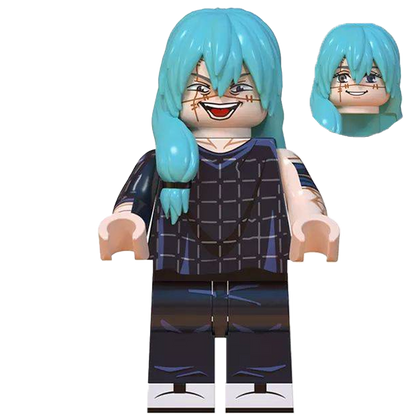 "MAHITO" Jujutsu Kaisen Brick Figure