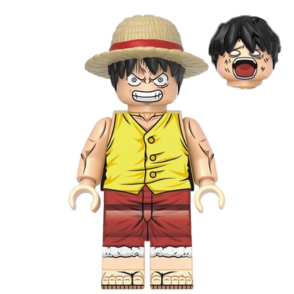 "LUFFY" One Piece Brick Figure