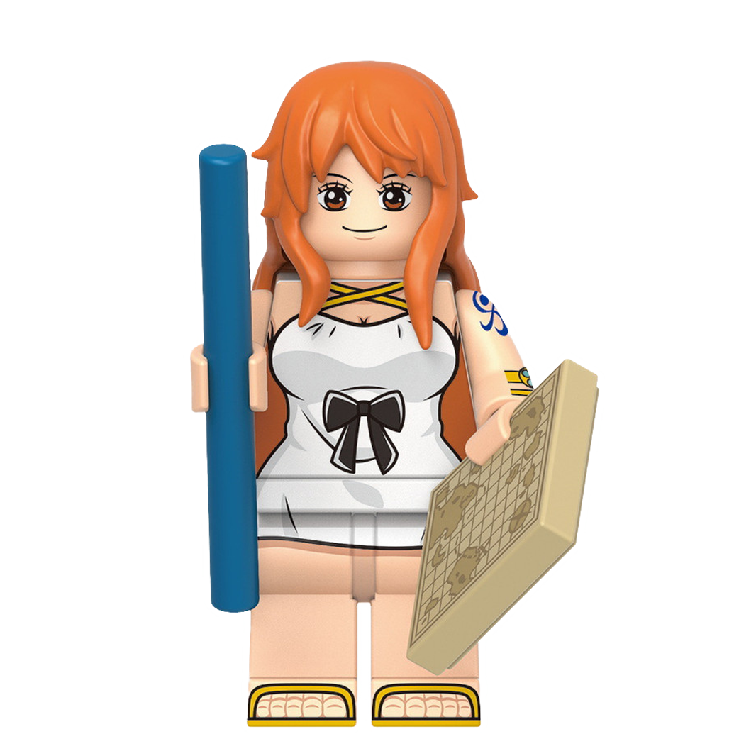 "CAT BURGLAR NAMI" One Piece Brick Figure