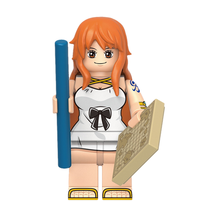 "CAT BURGLAR NAMI" One Piece Brick Figure