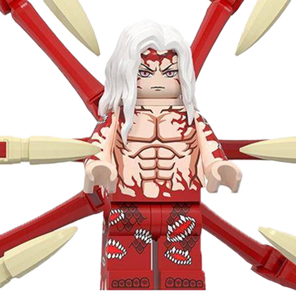 "DEMON KING MUZAN" Demon Slayer Brick Figure