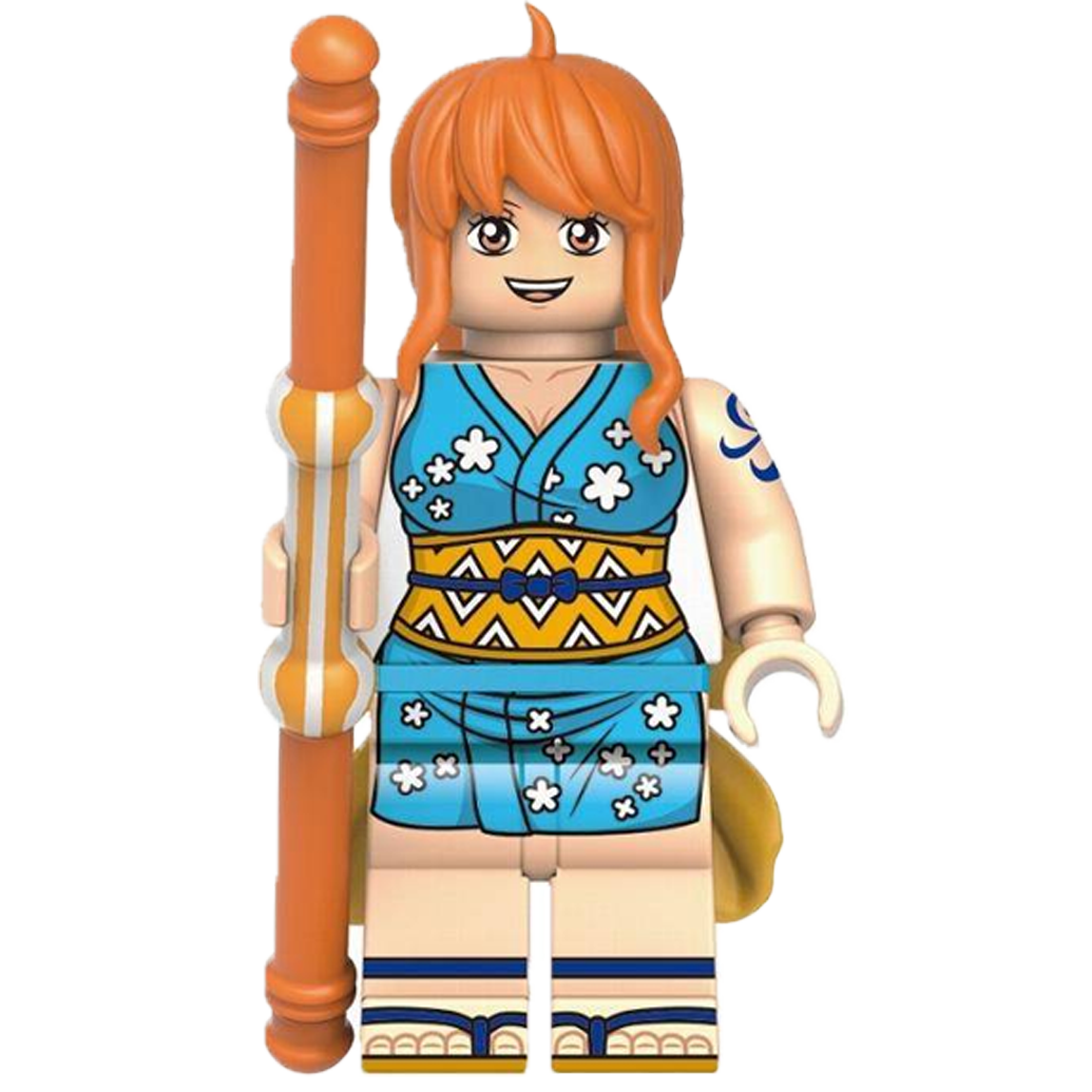 "NAMI" One Piece Brick Figure