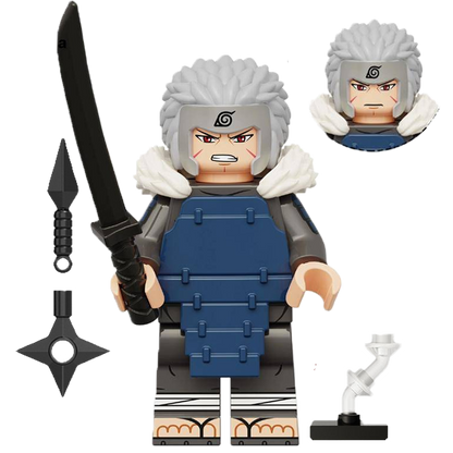 "TOBIRAMA SENJU" Naruto Brick Figure
