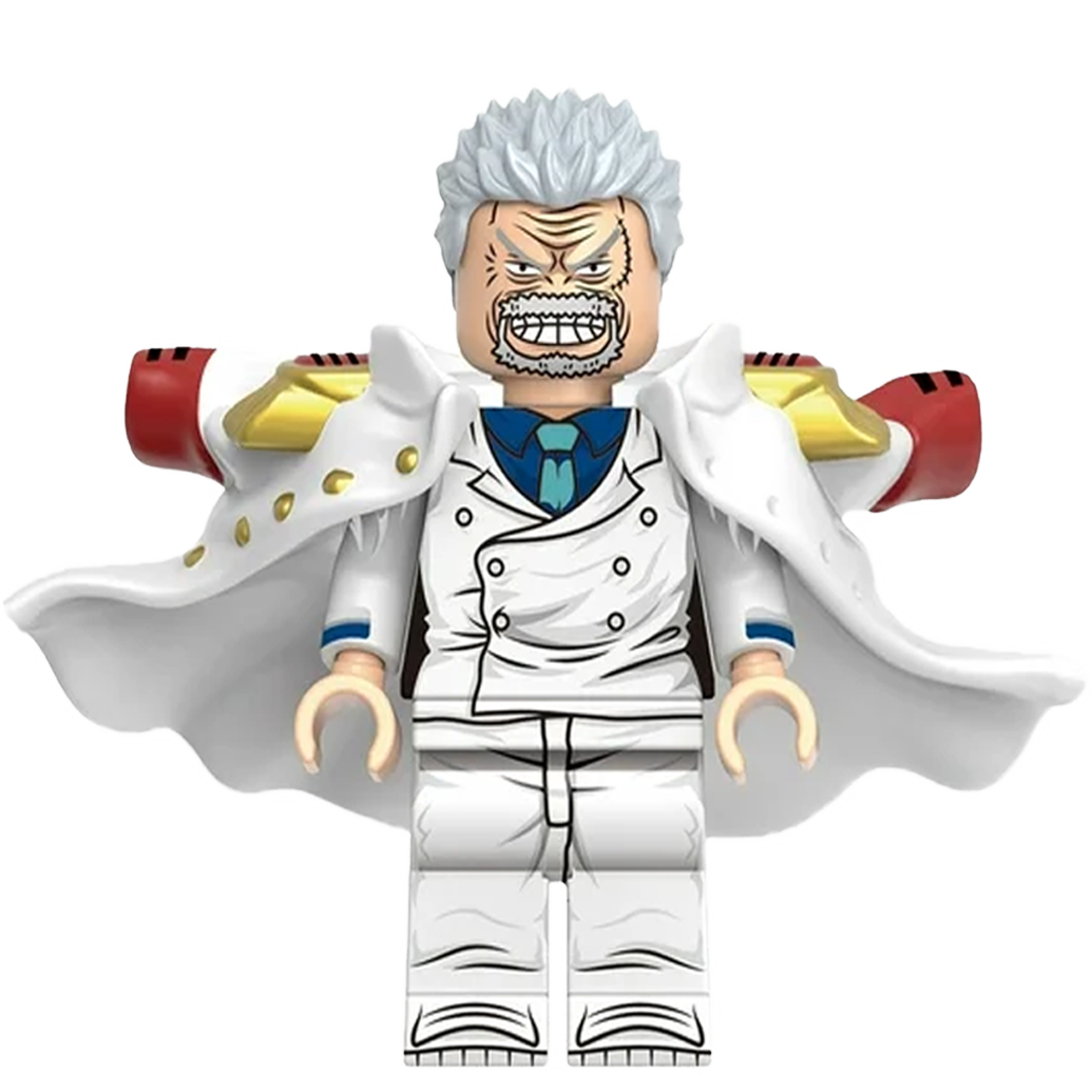 "MONKEY D. GARP" One Piece Brick Figure