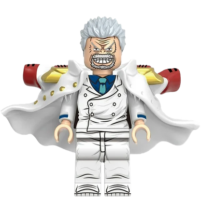 "MONKEY D. GARP" One Piece Brick Figure