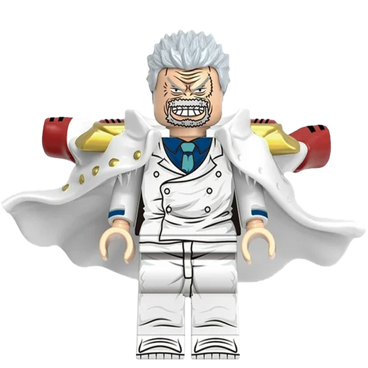 "MONKEY D. GARP" One Piece Brick Figure