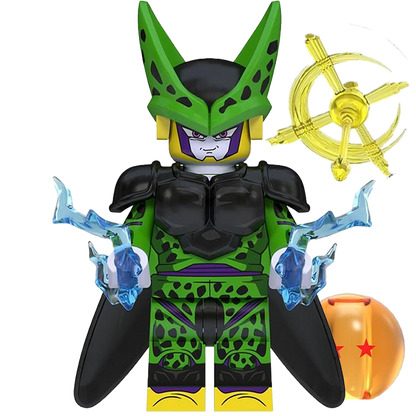 "PERFECT CELL" Dragon Ball Z Brick Figure